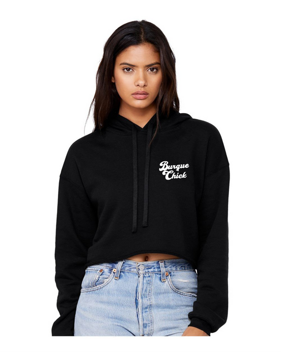 Burque Chick Crop Hoodie