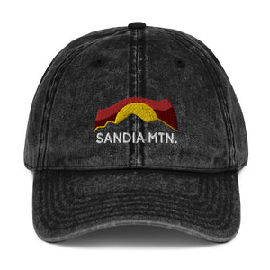 SANDIA MTN. Vintage Cotton Twill Cap