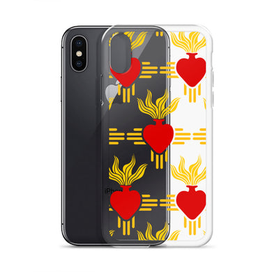 Sacred heart Zia iPhone Case
