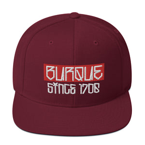 BURQUE 1706 Snapback Hat